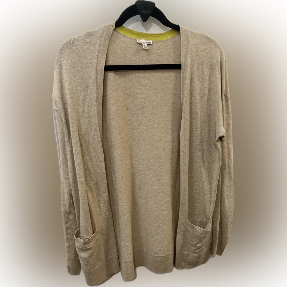 Banana Republic Merino Wool Cardigan in Tan | Sz M
